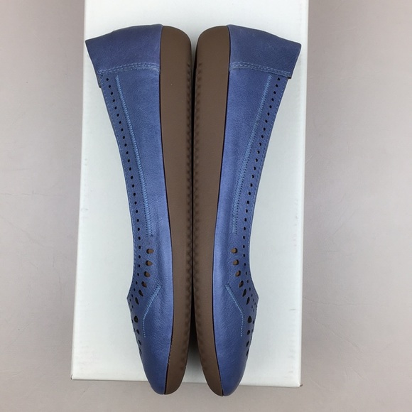 NIB Naturalizer N5 Contour Kana Blue Cut Out Flats - Picture 7 of 8